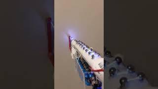 100,000 volts gun - Marx Generator #reload #electronics #shorts