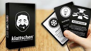 KLATTSCHEN - Spielregeln TV (Spielanleitung Deutsch) - DENKRIESEN Partyspiel Trinkspiel