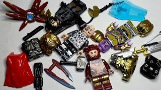 LEGO MARVEL Infinity War Minifigures | Thor | Iron Man | Ronin/Hawkeye | Thanos | Unofficial LEGO