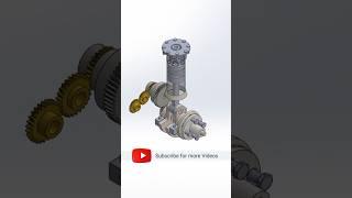 Barr & Stroud Engine | SOLIDWORKS Design Showcase #Shorts | Master CAD Studio