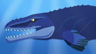 DinoMania | Mosasaurus vs Megalodon | Dinosaurs and Godzilla battles compilation