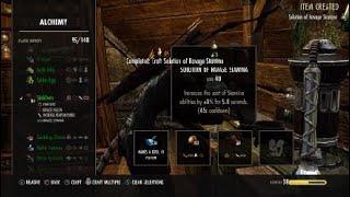 ESO - Craft Solution of Ravage Stamina