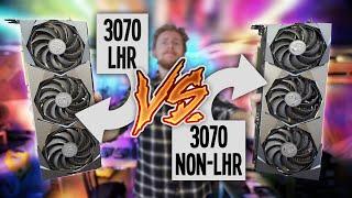 LHR vs NON-LHR for GPU Mining (ETH,RVN,ERGO,CFX,FIRO etc compared) Nvidia Lite HashRate limiter test