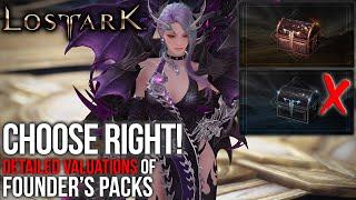 LOST ARK FOUNDER'S PACKS - THE TRUTH! Bronze to Platinum Founder's Pack Valuation & Avatar Rules