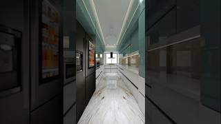 Connecting flavors and spaces with a contemporary open layout #shorts #ytshorts #homedecor #kitchen