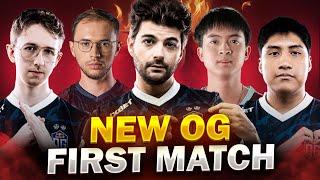 NEW OG TEAM FIRST OFFICIAL MATCH