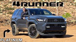 2025 Toyota 4Runner Platinum -- Is the MOST Luxurious 4Runner WORTH the Price?? ($64,000)