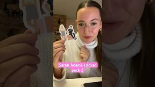 Sarah Adams sticker pack :) #bookworm #booktube #explorepage