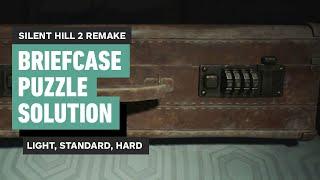 Silent Hill 2 Remake Briefcase Puzzle Solution (Lakeview Hotel)