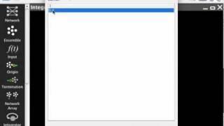 Neural network construction in Nengo