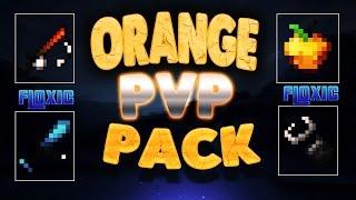 Best Orange PVP/UHC Resource Pack | 1.7+1.8 | Uranium Pack! Minecraft Resource Pack Review #20