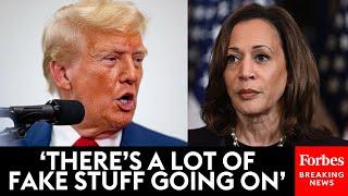 'She Didn't Work At McDonald's': Trump Claims Kamala Harris Is Lying About Her Work Experience