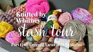 Stash Tour & Knitting Plans: Part Five - Frogged Yarns & Mini Skeins (plus thoughts on my stash)