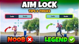 AIM LOCK TIPS & TRICKS FOR 100 % HEADSHOT ACCURACYPUBG MOBILE / BGMI