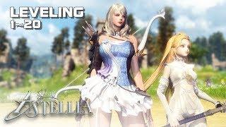 Astellia - Archer Gameplay lvl 1~20 - 2nd CBT - PC - F2P - KR