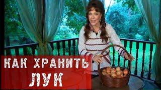 Лук / Хранение / Как хранить лук в ведре с отверстиями