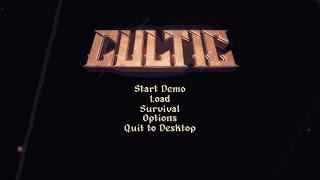 Retro FPS Awesomeness! The Mighty Boot Is Back Baby! -- Cultic Demo -- #01