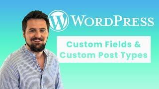 How to add advanced custom fields and custom post types to WordPress