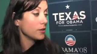 Kate Walsh campaigns for Obama on Palestra.net