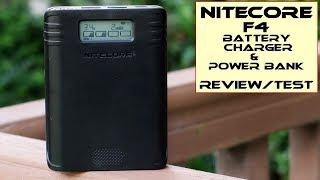 Nitecore F4 Charger/Power Bank: Review & Test