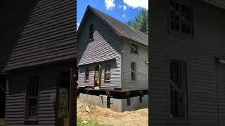 130+ Year Old Barn House Gets A New Foundation