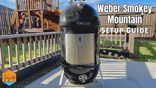 This is how to set up a Weber Smokey Mountain!