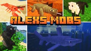 ALEX'S MOBS 1.16.5 #2 - ГОРИЛЛА, ВАРАН, ЖАР-ПТИЦА И ДРУГИЕ!