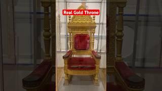 Real Gold Throne of King of Ancient time #uzbekistan #tajikistan #reels