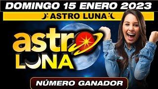 ASTRO LUNA Resultado del día 15 de enero de 2023 NÚMERO GANADOR