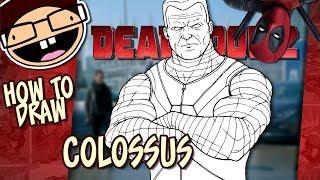 How to Draw COLOSSUS (Deadpool 2) | Narrated Easy Step-by-Step Tutorial