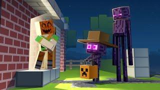 Enderman Trick-or-Treat Halloween | Jack Stauber