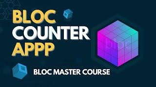 #5 Flutter BLOC Counter App || Flutter Bloc State Management Complete Course 2024