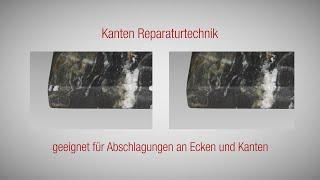 StoneLux® 2.0 Kanten Reparaturtechnik – Schritt für Schritt