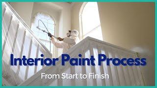 Our Interior Paint Process From Start to Finish #interiorpainting #painting #denver