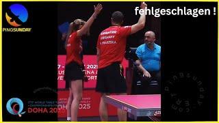 Scandal at WTTC 2025: Fault Serve by France Ignored, Germany Robbed of Point! #ittfworlds2025