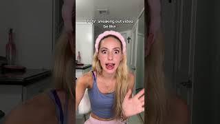why are they always so loud #fyp #grwm #sneakout