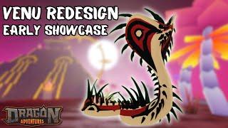 Venu Redesign Early Showcase on Test Server! [Dragon Adventures Roblox]