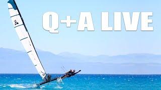 Q+A LIve: Your Catamaran Sailing Questions.......