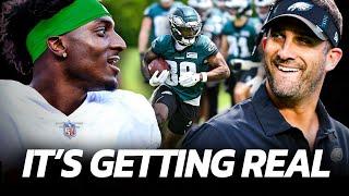 This Eagles newcomer is ALREADY living up to the hype! Howie adds BLAZING fast WR + more OTA updates