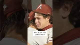 This players error ended his team’s season! #shorts #lsu #arkansas #baseball