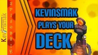 KEVINSMAK PLAYS YOUR DECK WHILE THE INFERNO TOWER MELTS HIS SKILLS! CLASH ROYALE CR