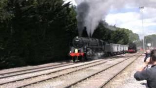 East Somerset Railway 9F Black Prince 1000 tons of stone