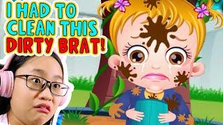 Baby Hazel Hygiene Care - Baby Hazel is a DIRTY BRAT!!!