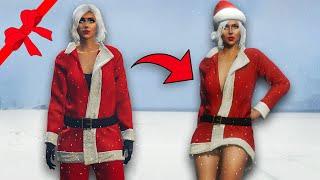 *STILL WORKS* Santa Glitch for GTA 5 Female Outfits! 