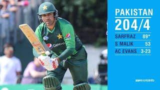 Sarfraz Ahmed 89 run vs Scotland 2018