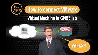 How to connect VMware VM to your GNS3 Lab! 