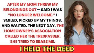 After My Mom Threw My Belongings Out, I Smiled—And The Homeowner's Association Called Her...