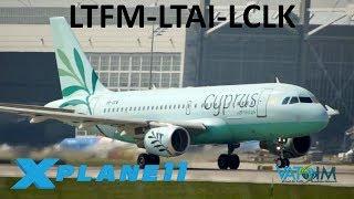 X-Plane 11 | Airbus Love Toliss Beta 1.3.2!! | A319 | VATSIM | Istanbul, Antalya & Cyprus!!