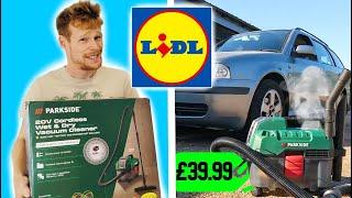 I Tested Lidl's "NEW" CORDLESS Wet and Dry Vacuum Cleaner - BIG PROBLEMS?!