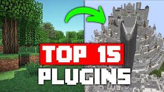  TOP 15 PLUGINS for YOUR MINECRAFT SERVER 